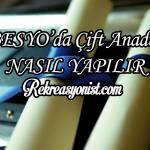 BESYO'da Çift Anadal nasıl yapılır