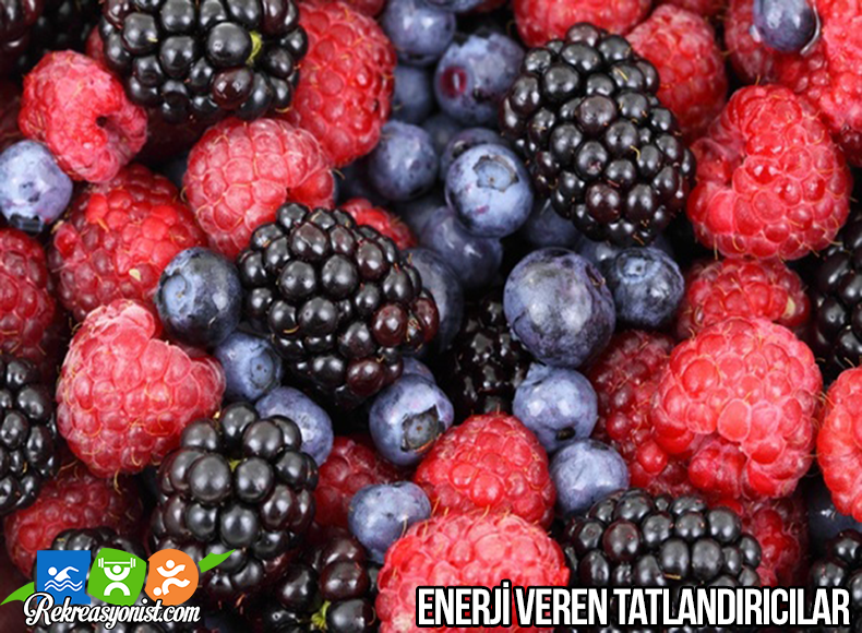 enerji veren tatlandırıcılar